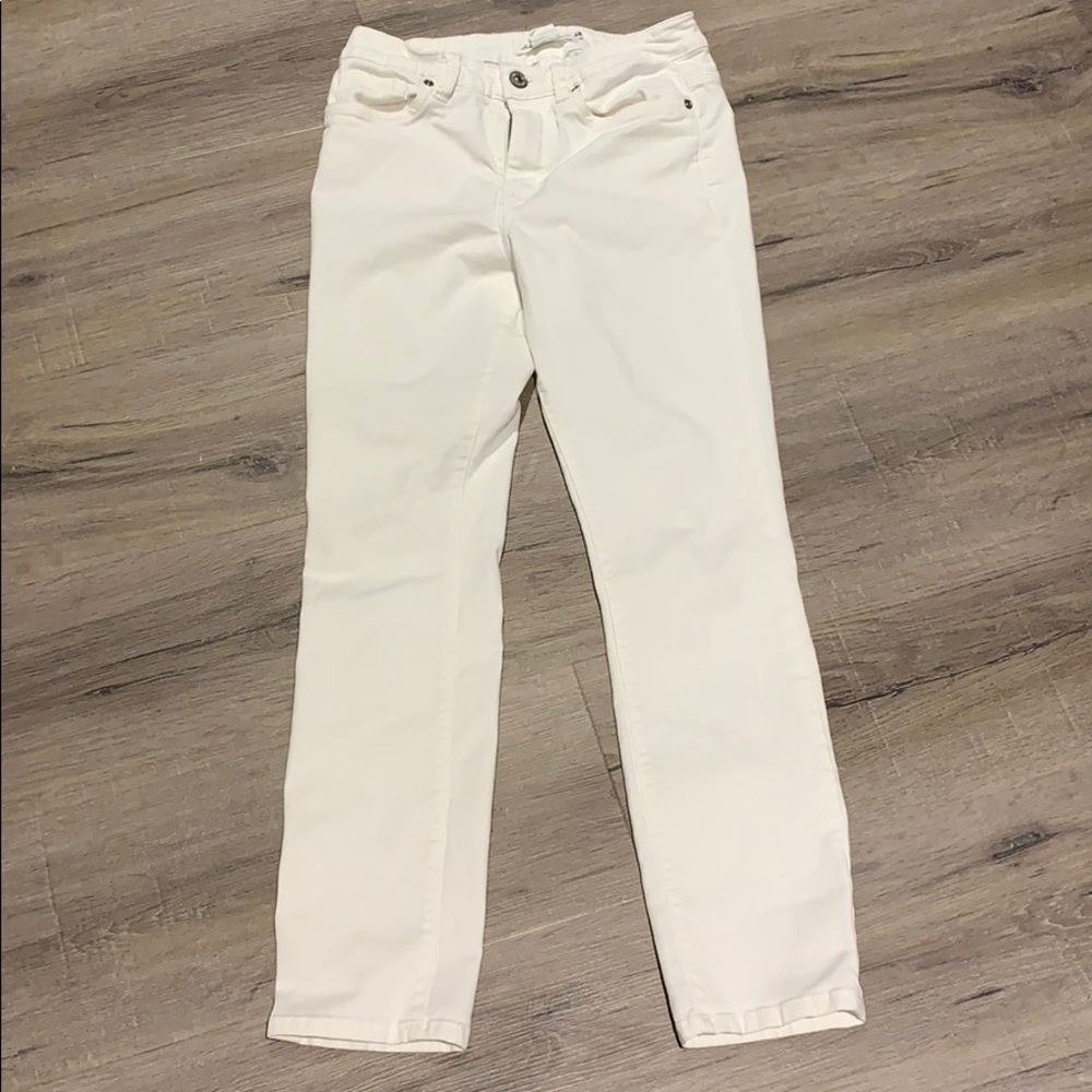 White jeans